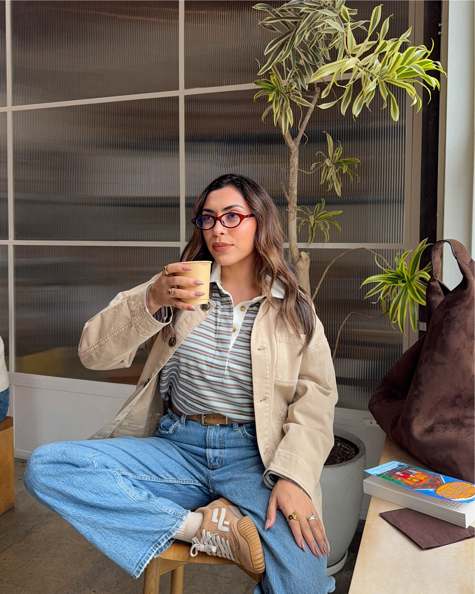two fall to winter outfits ive been loving 
—
wearing a size small on tops and medium on jacket sweaters. size 27 jeans
—


#LTKootd #LTKFindsUnder100 #LTKCyberWeek