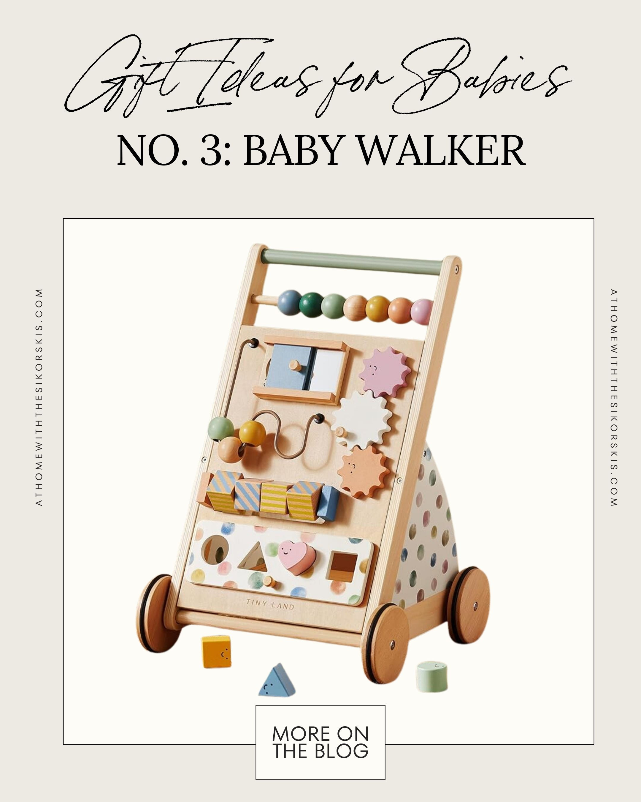 We love this walker! perfect gift for babies. See the full gift guide on my blog: athomewiththesikorskis.com

#LTKBaby #LTKFindsUnder50 #LTKGiftGuide