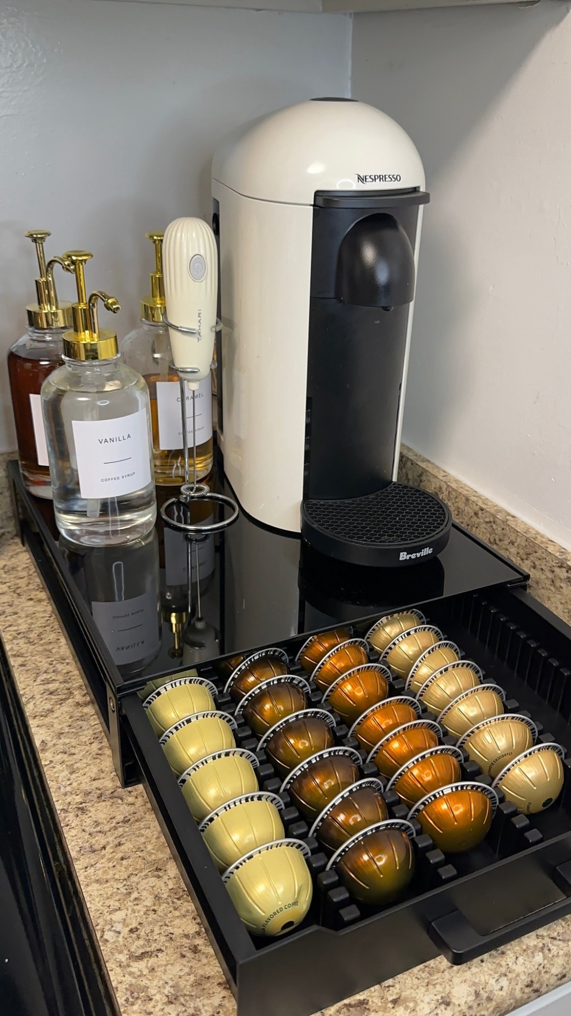 at home coffee bar 🤎☕️

#LTKHome