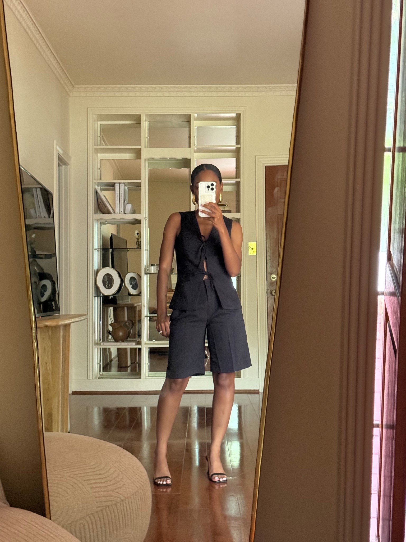 Tie front vest, and short trousers - on major sale 

#LTKStyleTip #LTKWorkwear #LTKPetite