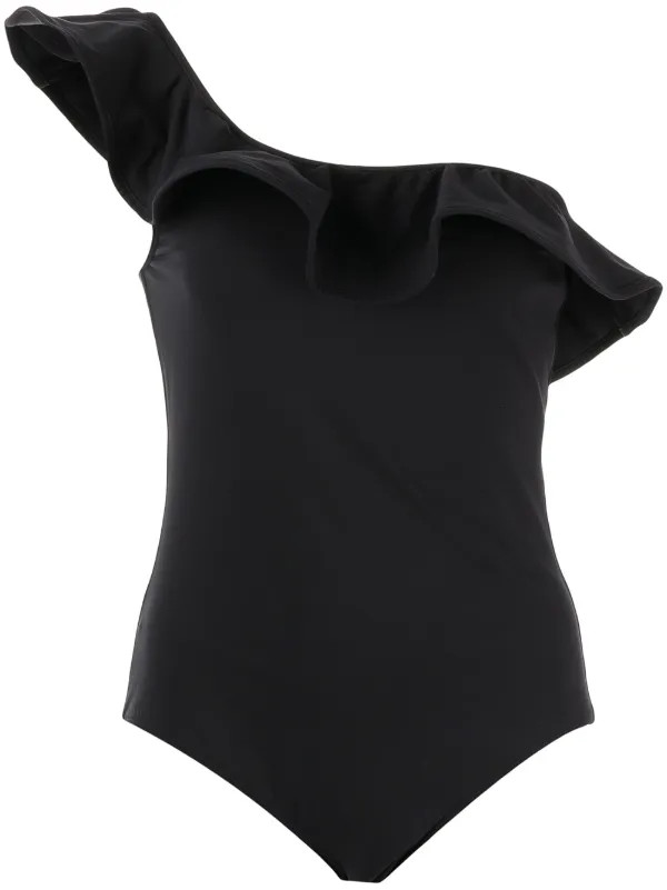 Ulla Johnson Martina Ruffled Swimsuit - Farfetch | Farfetch Global