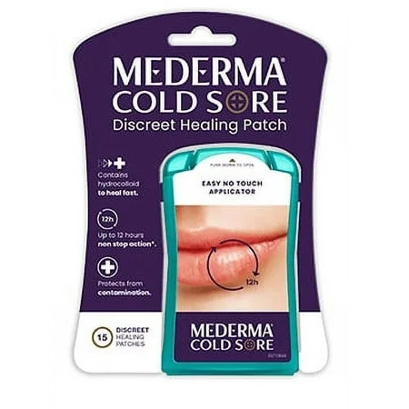 Mederma Cold Sore Discreet Healing Patch, 12 Hour Protection, 15 Count | Walmart (US)