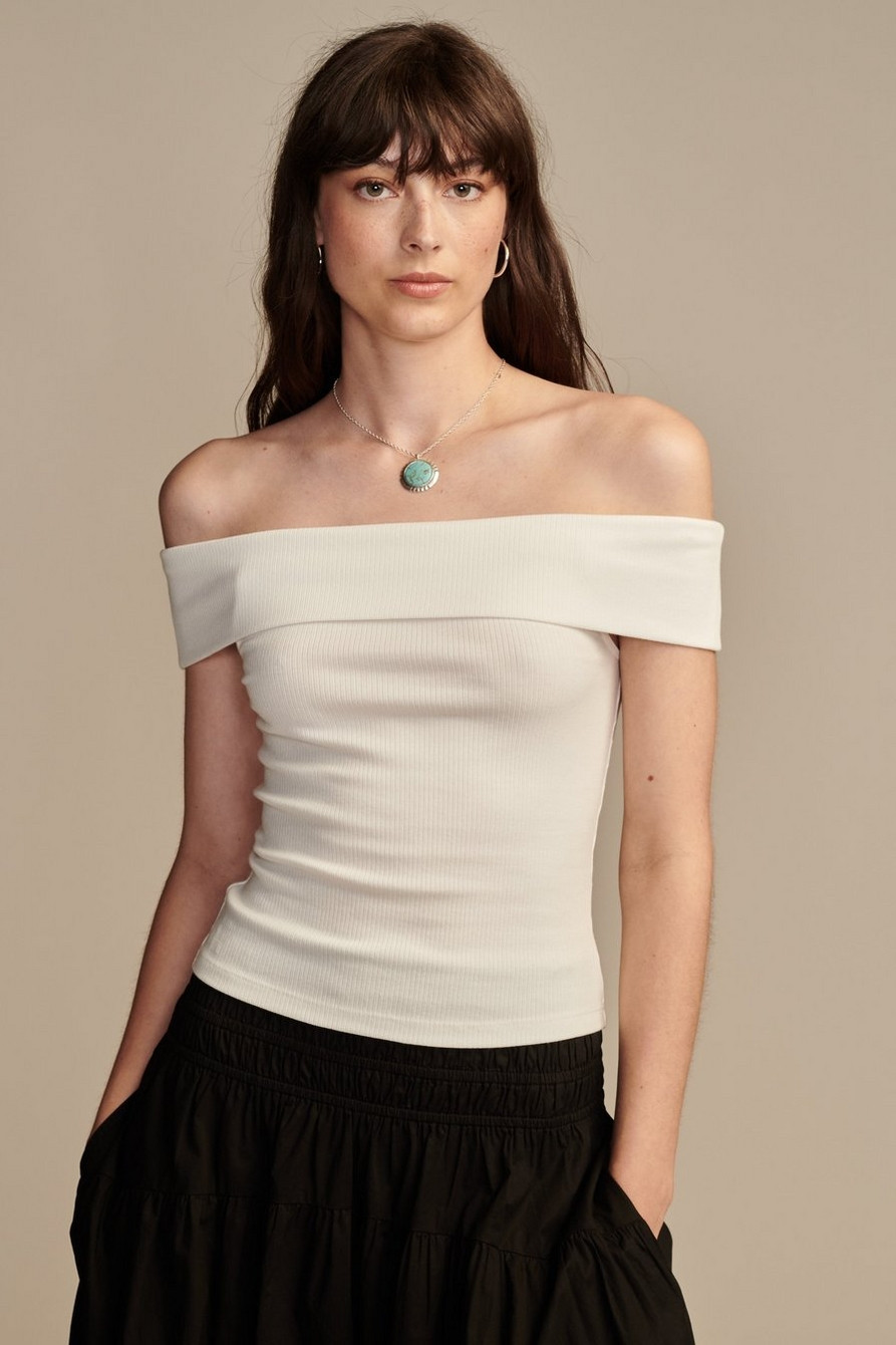 OFF THE SHOULDER TOP | Lucky Brand
