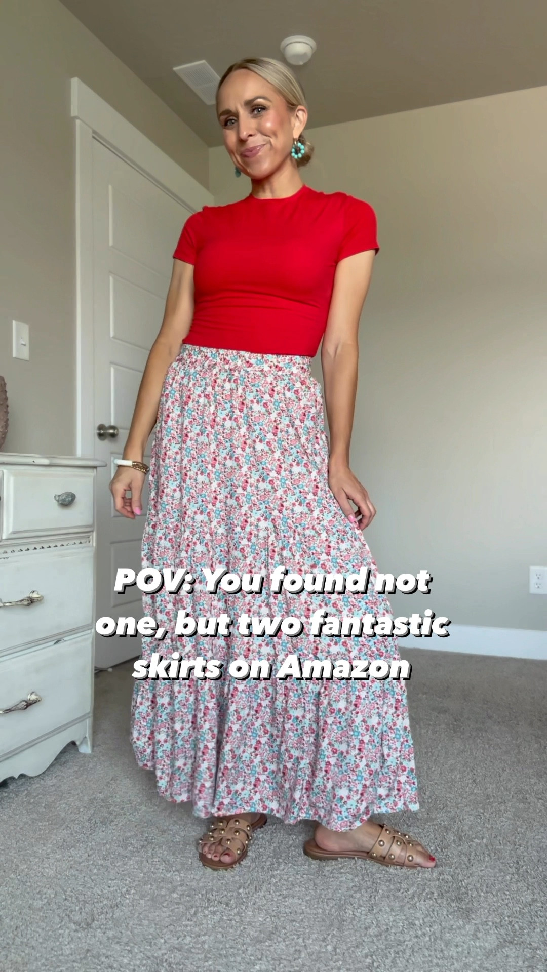 Completely in love with these two maxi skirts from Amazon!

Tops: Small
Skirts: Small 

#LTKSeasonal #LTKStyleTip #LTKFindsUnder50