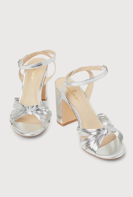 Shop heels! The Woyy Silver Metallic Strappy High Heel Sandals are under $40.

Keywords: Heels, party heels 

#LTKSeasonal #LTKParties #LTKShoeCrush