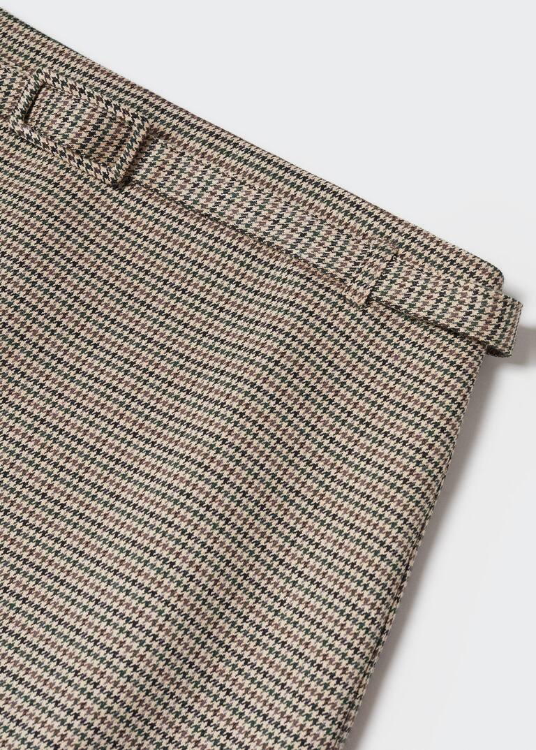 Houndstooth miniskirt | MANGO (US)