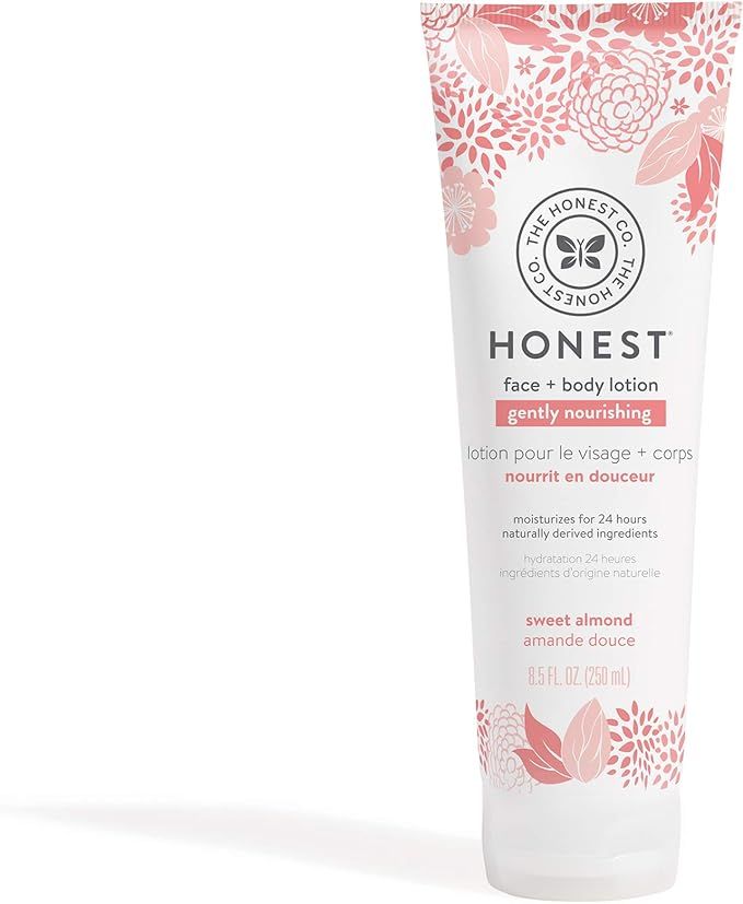 The Honest Company Gently Nourishing Face and Body Lotion, Sweet Almond, 8.5 Fl Oz | Amazon (US)