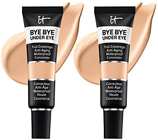 AD IT Cosmetics Bye Bye Under Eye Concealer Duo Auto-Delivery | QVC