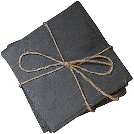 Creative Co-Op Slate Coaster Set | Amazon (US)