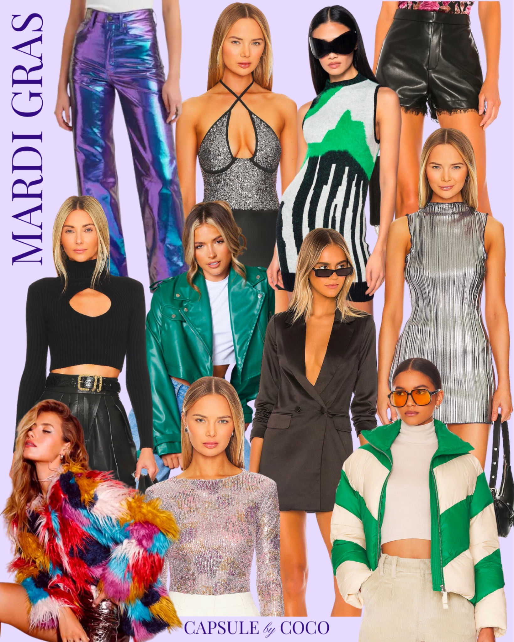 Mardi Gras outfit inspo ⚜️💜💚

Mardi Gras outfits, Mardi Gras dress, Mardi Gras jacket, Mardi Gras top, NOLA outfit, NOLA outfits, NOLA dress, New Orleans outfit, New Orleans outfits, New Orleans dress, New Orleans Mardi Gras, CapsuleByCoCo

#LTKSeasonal #LTKparties