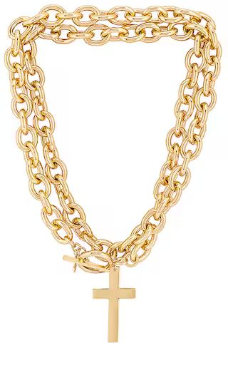 Reagan Necklace in Gold | Revolve Clothing (Global)
