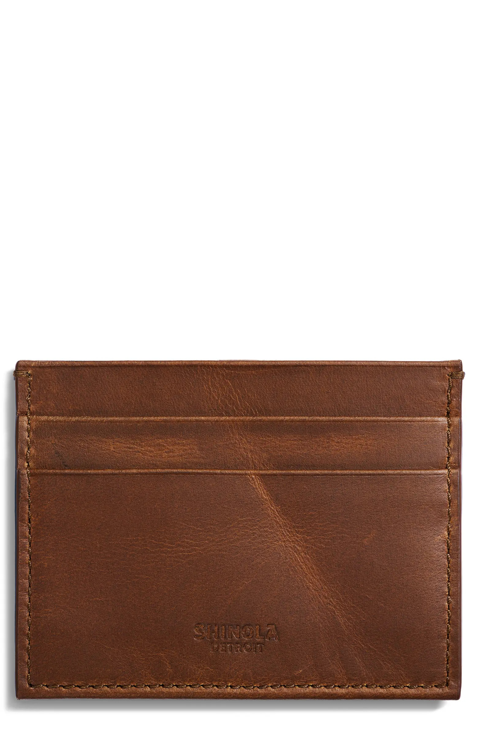 Shinola Navigator Leather Five Pocket Card Case | Nordstrom | Nordstrom