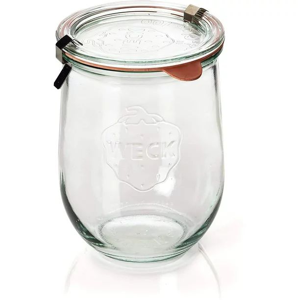 Weck Tulip Jar - Single 1-Liter Jar 1 Liter NEW | Walmart (US)