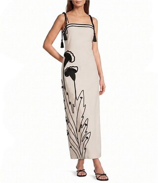 Antonio Melani Louisa Stretch Linen Sleeveless Dress | Dillard's | Dillard's