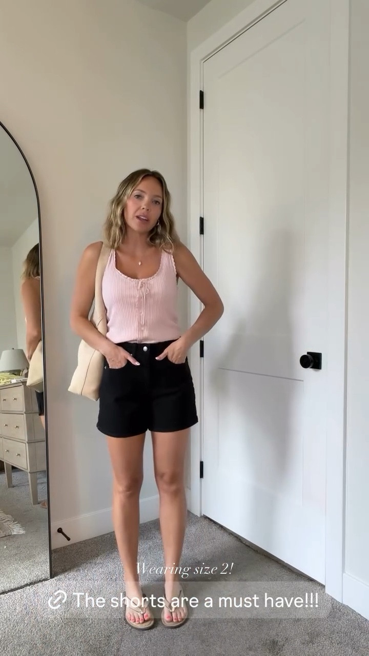 Wearing size 2 in shorts!