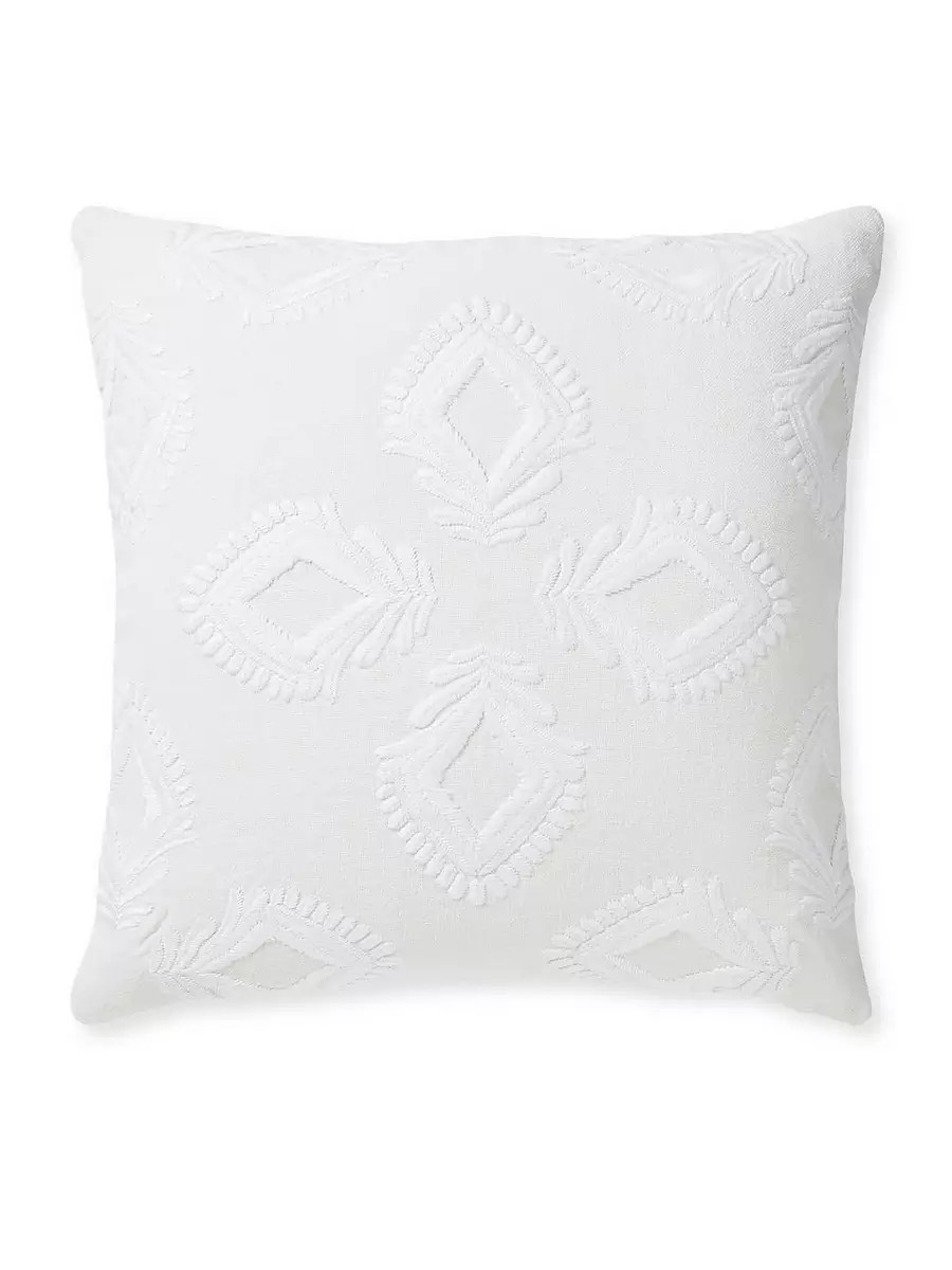 Leighton Pillow Cover | Serena and Lily