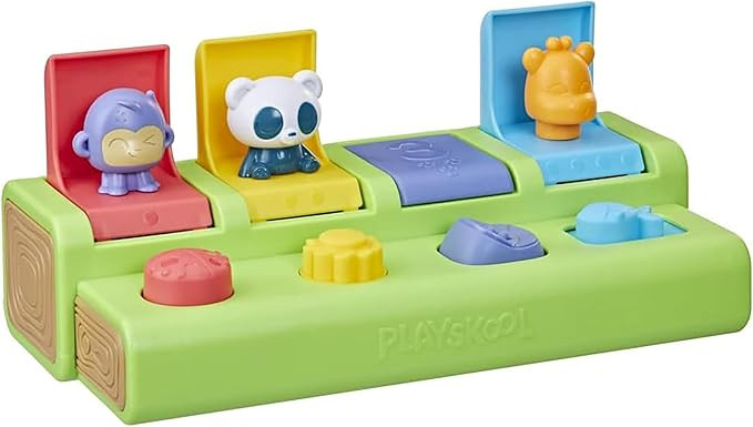 Playskool Busy Poppin’ Pals Pop-up Activity Toy for Babies and Toddlers Ages 9 Months+ (Amazon ... | Amazon (US)