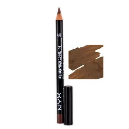 Nude Truffle - SLP 855 NYX Slim Lip Liner Pencil Cosmetics Makeup - Pack of 1 w/ SLEEKSHOP Teasing C | Walmart (US)