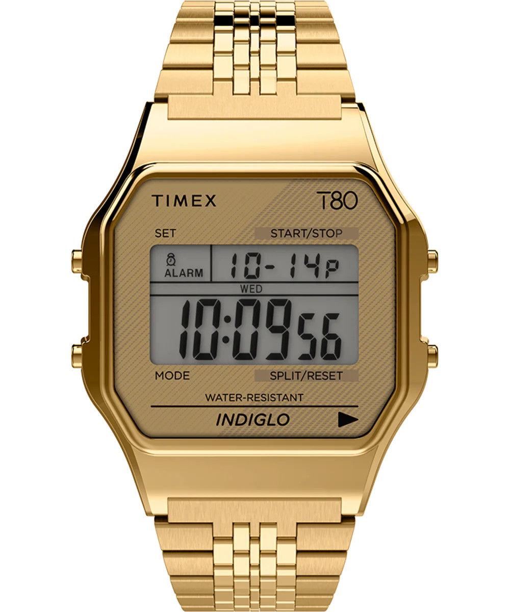 Timex T80 34mm Stainless Steel Bracelet Watch | Timex