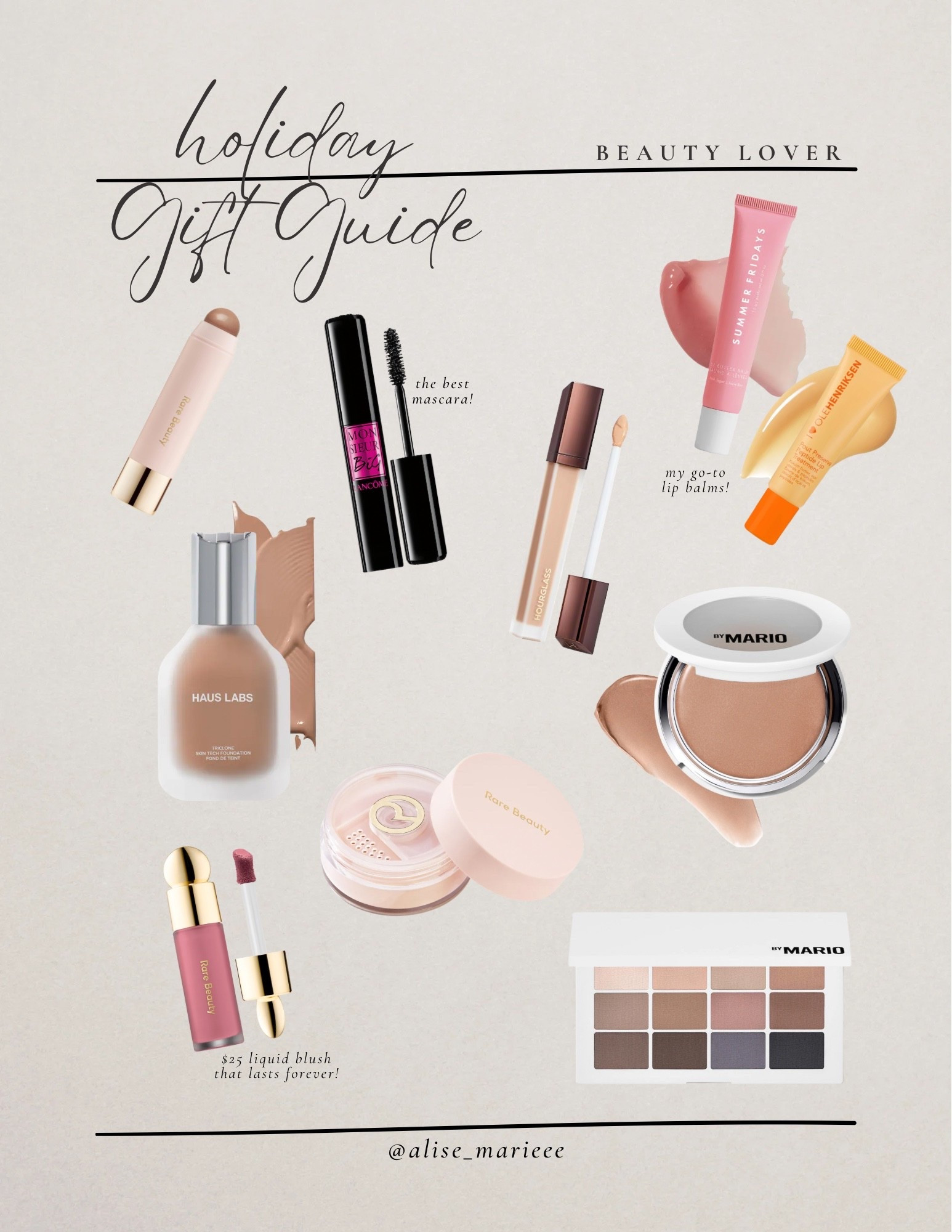 Gift ideas for the beauty lover! Sephora sale is happening now for rouge! 


#LTKHoliday #LTKFindsUnder100 #LTKGiftGuide