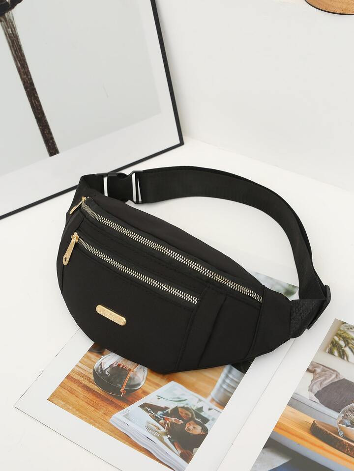 Metal Decor Fanny Pack | SHEIN