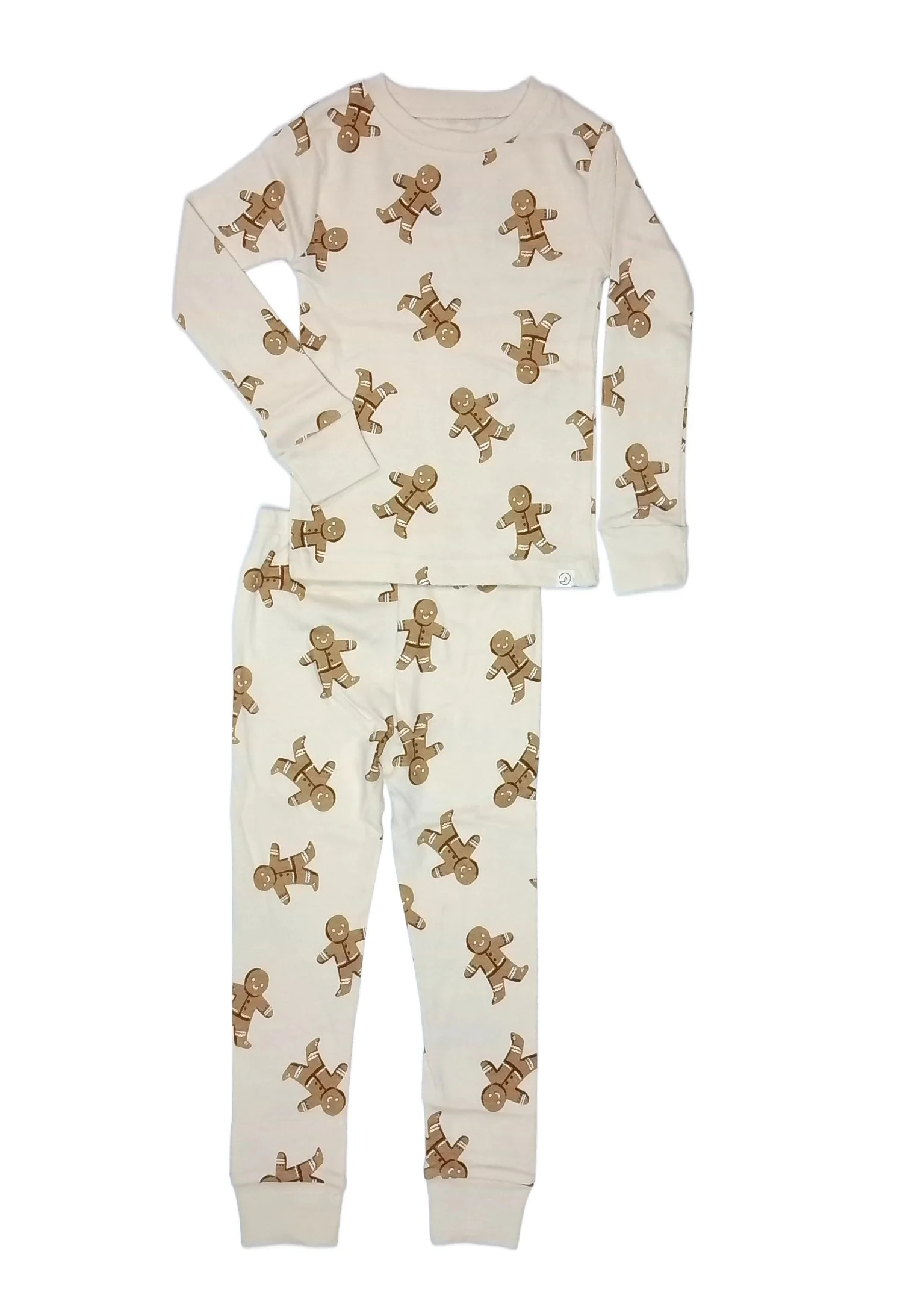 Carter's Toddler Kids Gingerbread Man Christmas Holiday Print Pajama Set, Size 2T | Walmart (US)
