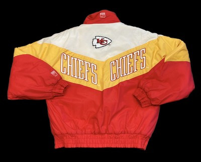 Vintage 90’s Logo 7 NFL Kansas City Chiefs Colorblock Coat Jacket Size L  | eBay | eBay US