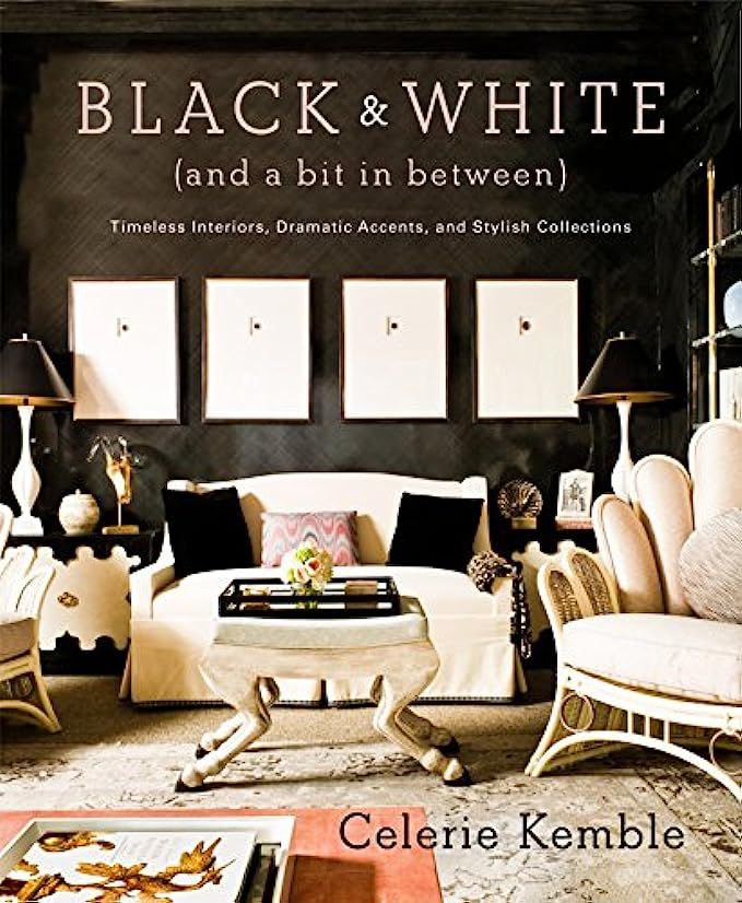 Black and White (and a Bit in Between): Timeless Interiors, Dramatic Accents, and Stylish Collection | Amazon (US)