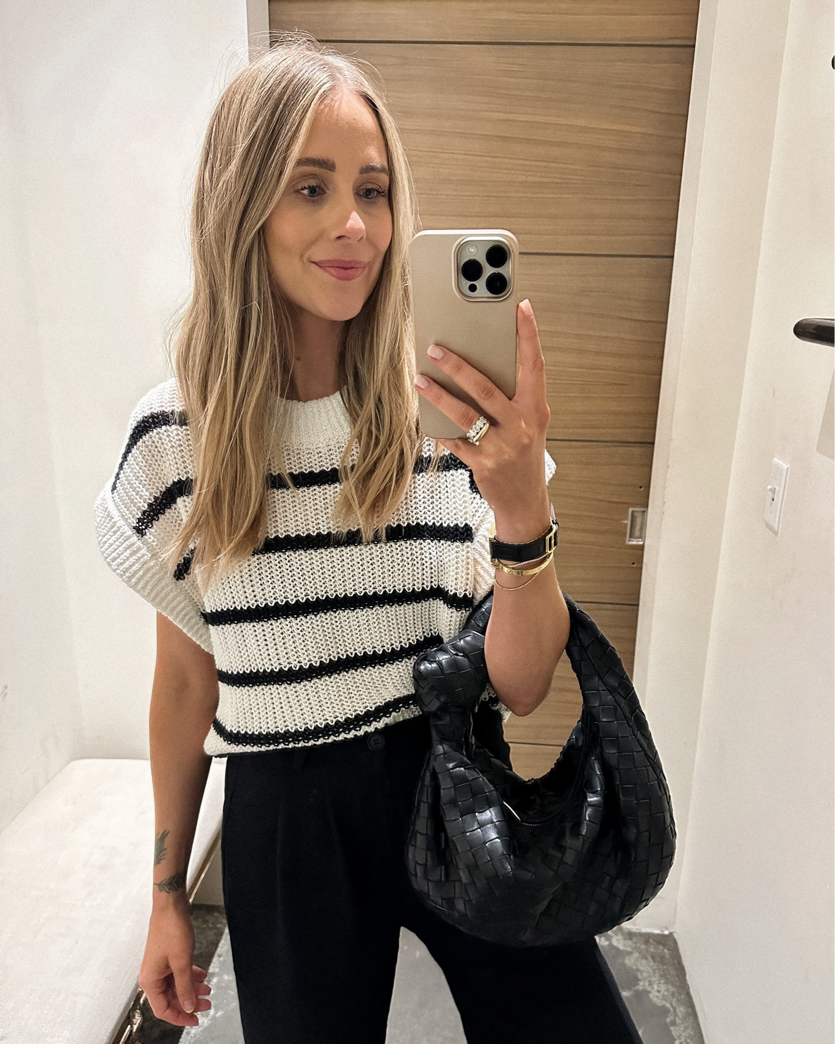 Fashion Jackson wearing striped sweater top (xs/small) #shopbop #sweater #fashionjackson 

#LTKstyletip