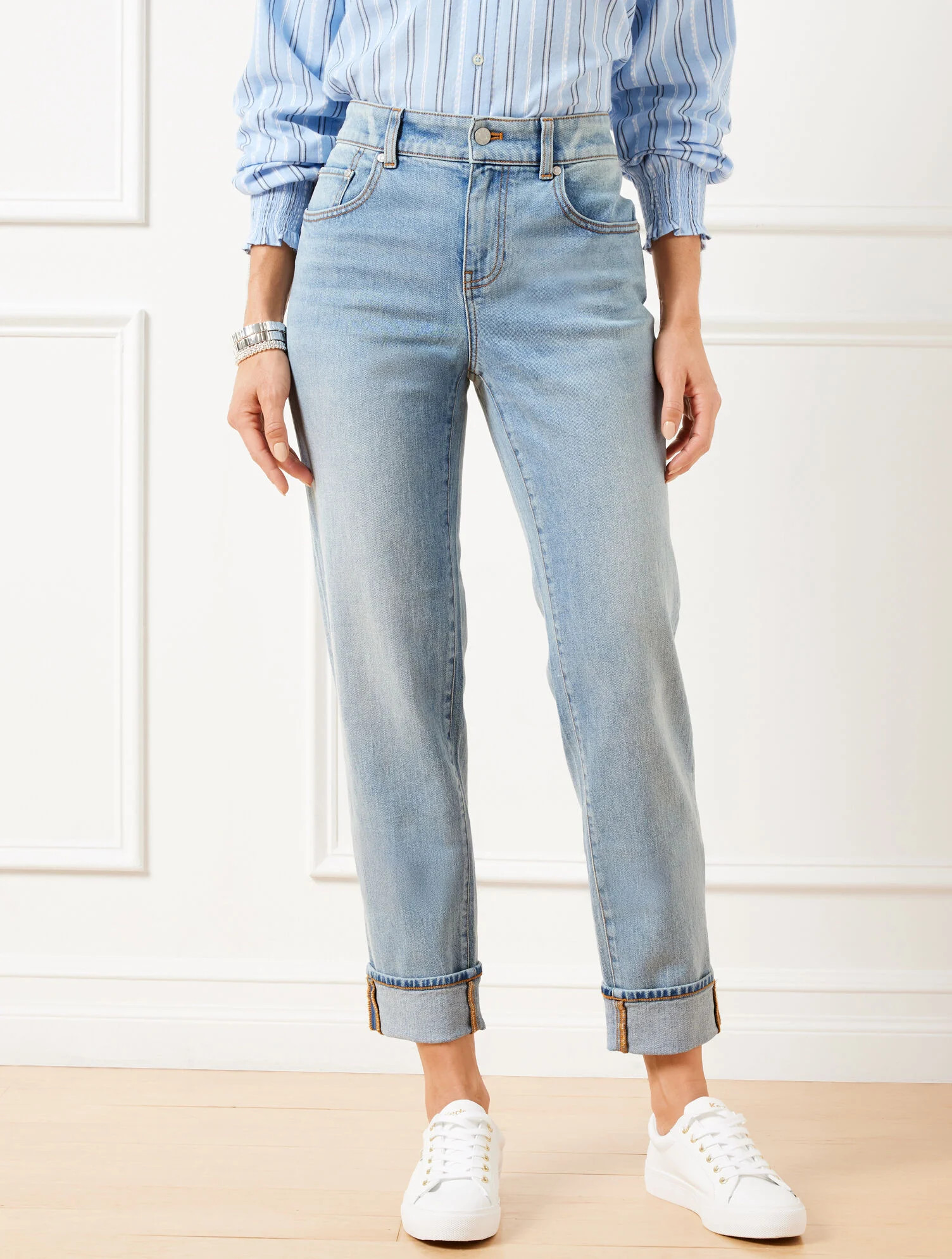 Everyday Relaxed Jeans - Canarsie Wash | Talbots