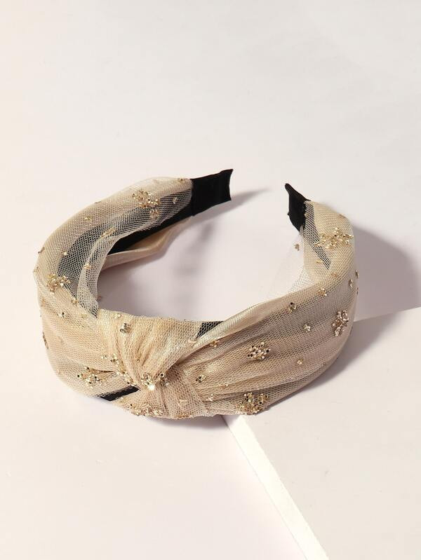 Sequin Decor Mesh Headband | SHEIN