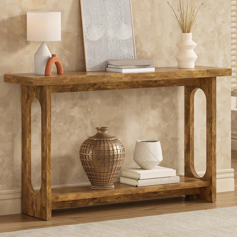 54" Farmhouse Console table ,Narrow  Entryway Table Sofa Table | Wayfair North America