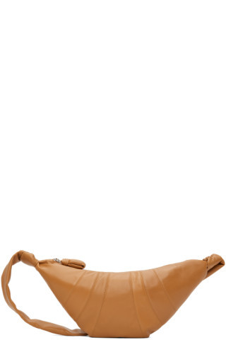 LEMAIRE - Tan Medium Croissant Bag | SSENSE