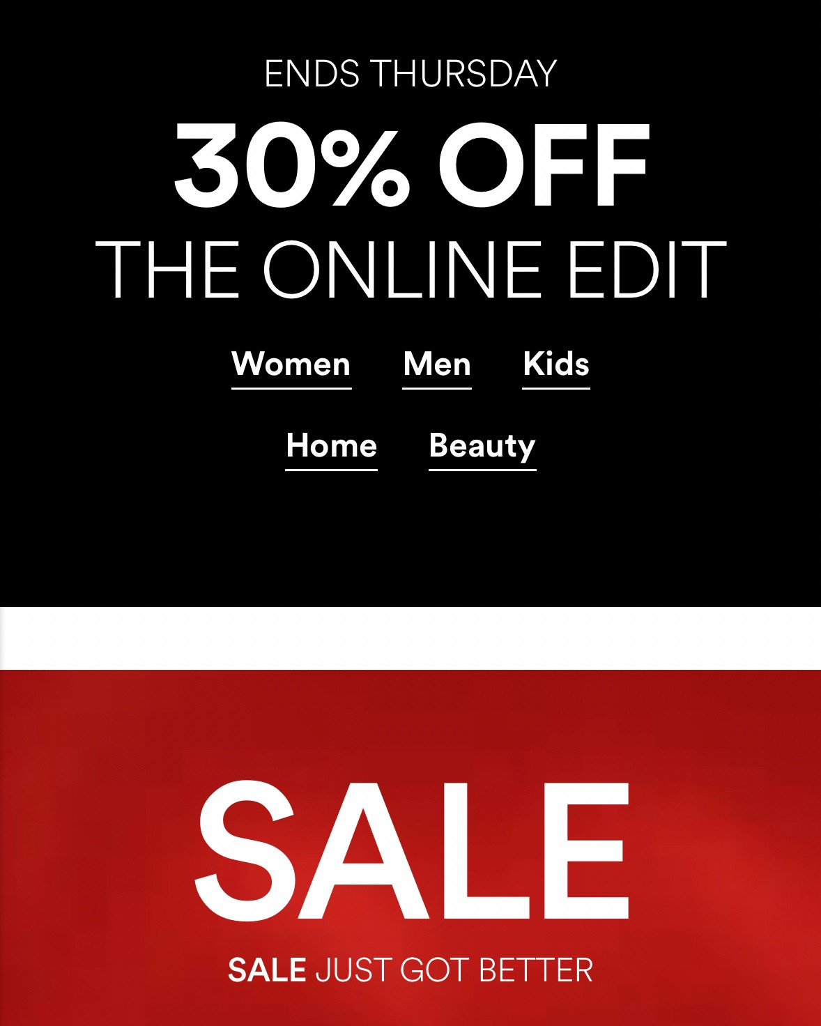 Wow what? David jones is having an online exclusive sale and it’s 30% off selective luxury beauty , fashion and home products !!! It ends this Thursday !!! 

#LTKbeauty #LTKaustralia #LTKsale