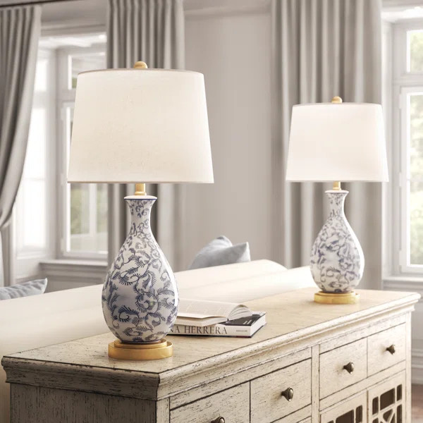 Harmony 28'' Table Lamp Set (Set of 2) | Wayfair North America