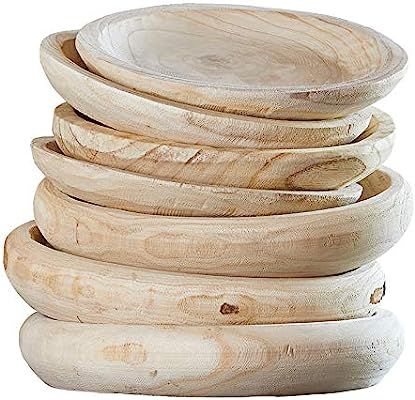Santa Barbara Design Studio Paulownia Wood Bowl - Large - Natural | Amazon (US)