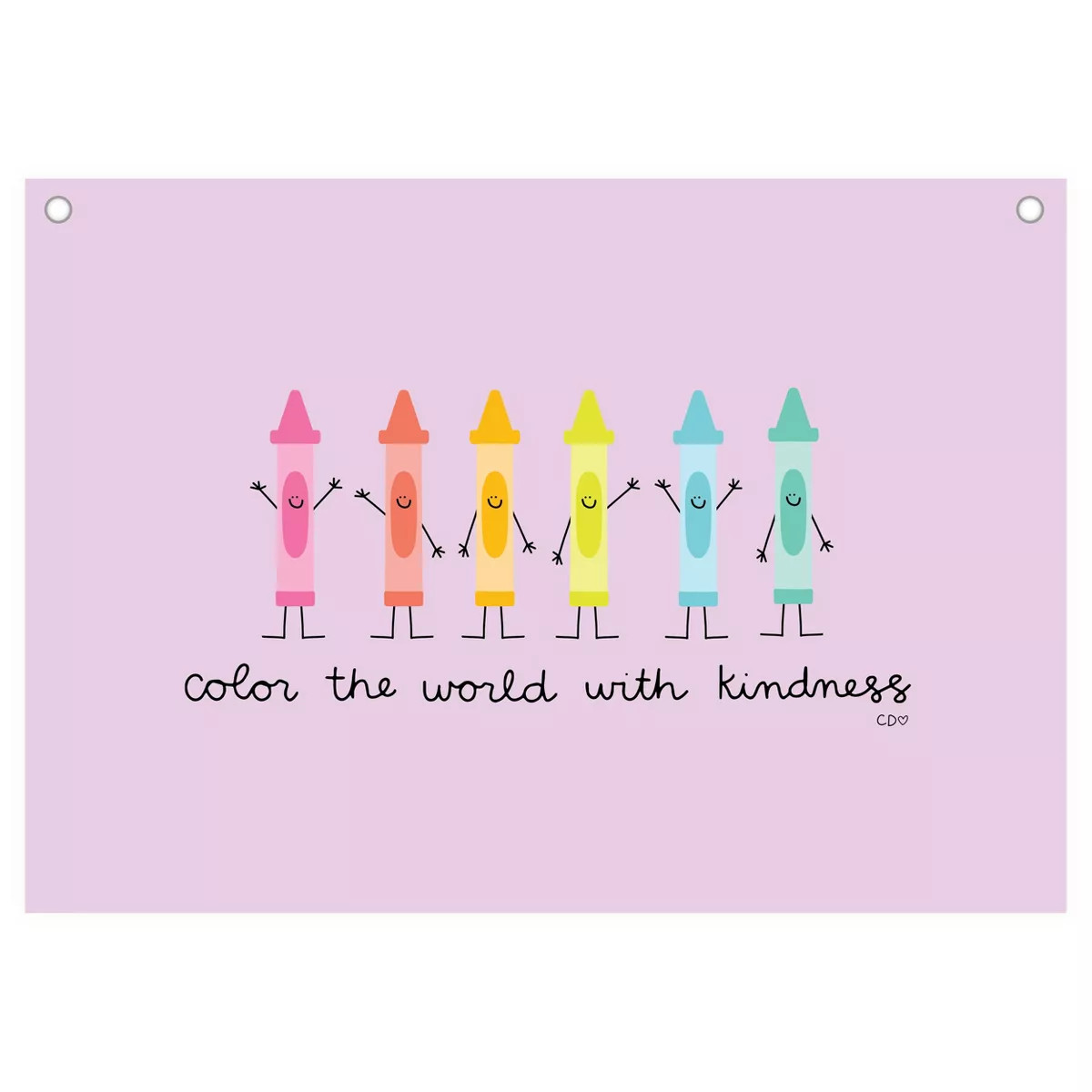 Callie Danielle Classroom Tapestry Color the World with Kindness, Teacher Supplies | Target
