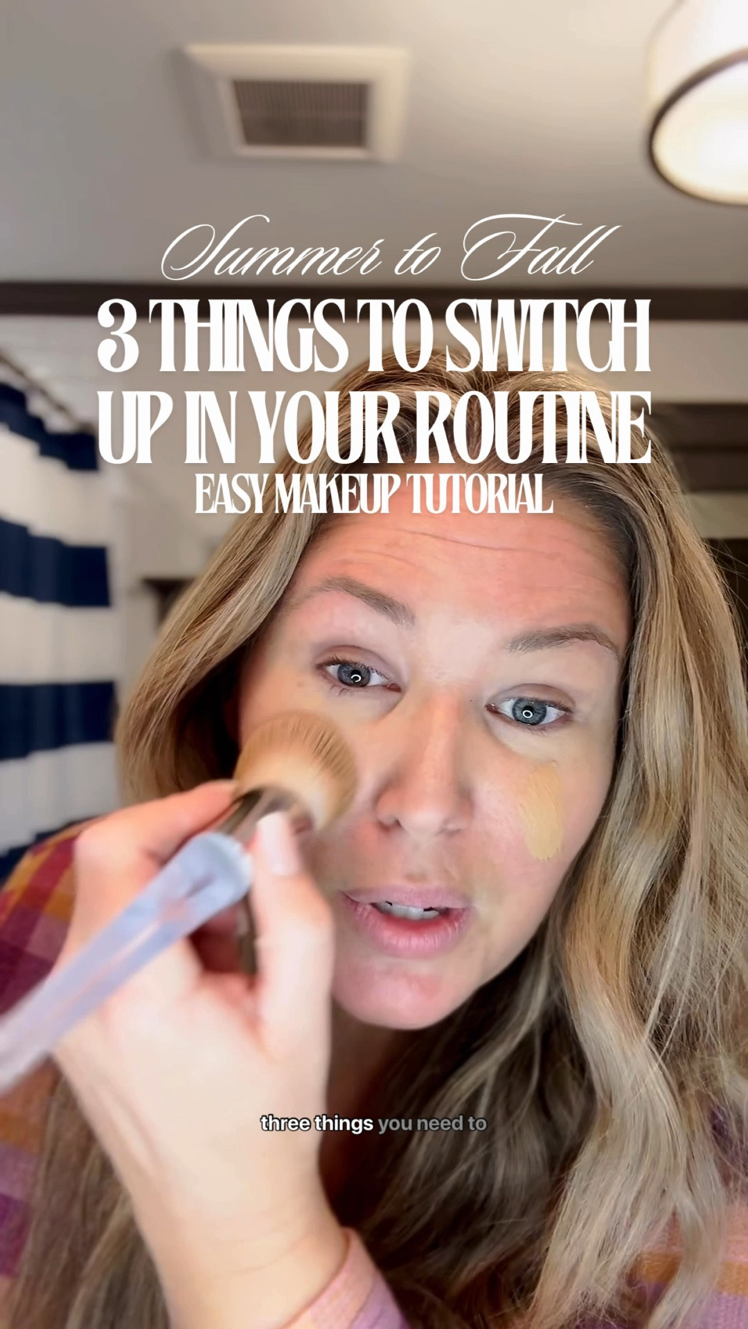 Everything I used in my makeup tutorial today! Partnering with Walmart to show you how to easily change your summer makeup routine to fall! 
In order of use:
1. Magic cream moisturizer
2. Cicapair - neutralized redness
3. Shapetape concealer
4. Blur foundation 
5. Bronzing drops
6. Elf multi stick / color LUMINOUS BERRY
7. Bronzer / color ALL BUTTA’D UP
8. Revolution eyeshadow palette / color ICONIC 3.0
9. Smokey eye pen brown
10. Lash extending mascara in brown 
11. Eyebrow pencil elf 
12. Revolution loose baking powder / color BANANA
13. Anastasia lip pencil / color DEEP TAUPE
14. Wet n wild lipstick / color SECRET MUSE
15. Fat Oil Gloss / color SCROLLIN 

Also linking my plaid waffle knit Henley! Wearing 2X, runs true to size! @walmart #walmartpartner #walmartbeauty 


#LTKPlusSize #LTKFindsUnder50 #LTKBeauty

#LTKBeauty #LTKPlusSize #LTKFindsUnder50