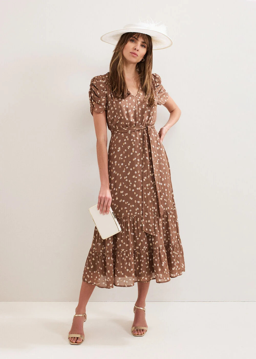 Amy Spot Midi Dress | Phase Eight UK | | Phase Eight