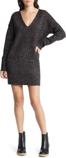 Oversize Long Sleeve Sweater Dress | Nordstrom