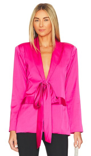 Taylor Blazer in Hot Pink | Revolve Clothing (Global)