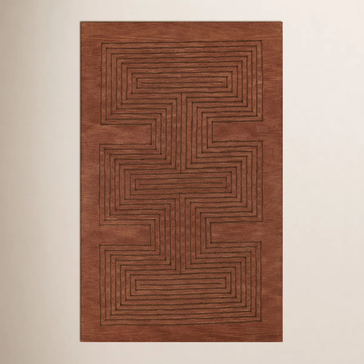 Orlie Hand Tufted Wool Geometric Indoor Rug | Wayfair North America