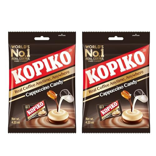 2 Packs Kopiko Cappuccino Candy 4.23 Oz | Amazon (US)