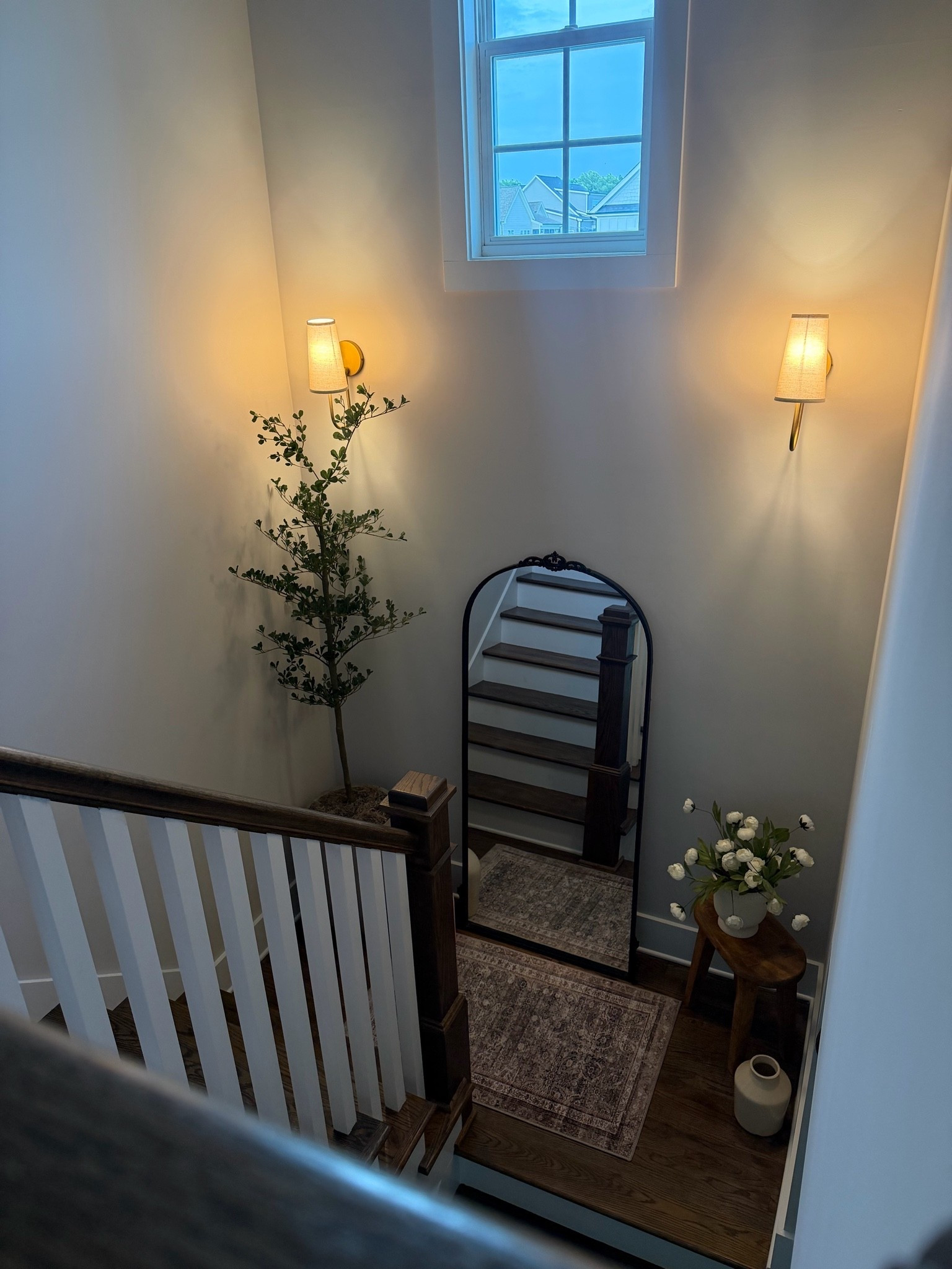 I am loving the way my new stairwell decor and design came out! I switched out my sconces for these designer-inspired ones from Amazon! They look so much more expensive then they are!

#LTKmomlife #LTKHome