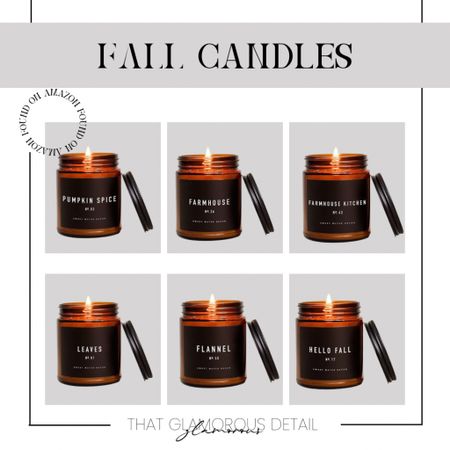 Fall Candle Favorites! 

There isn’t anything like the beginning of fall when you light your first candle. Oooo gives me butterflies. 

Snuggle up with a good book! I am so there. 

#FoundItOnAmazon #fall #fallcandles #pumpkincandle #oud #cinnamon #apple #cozynights #LTKGiftGuide

#LTKhome #LTKstyletip #LTKSeasonal
