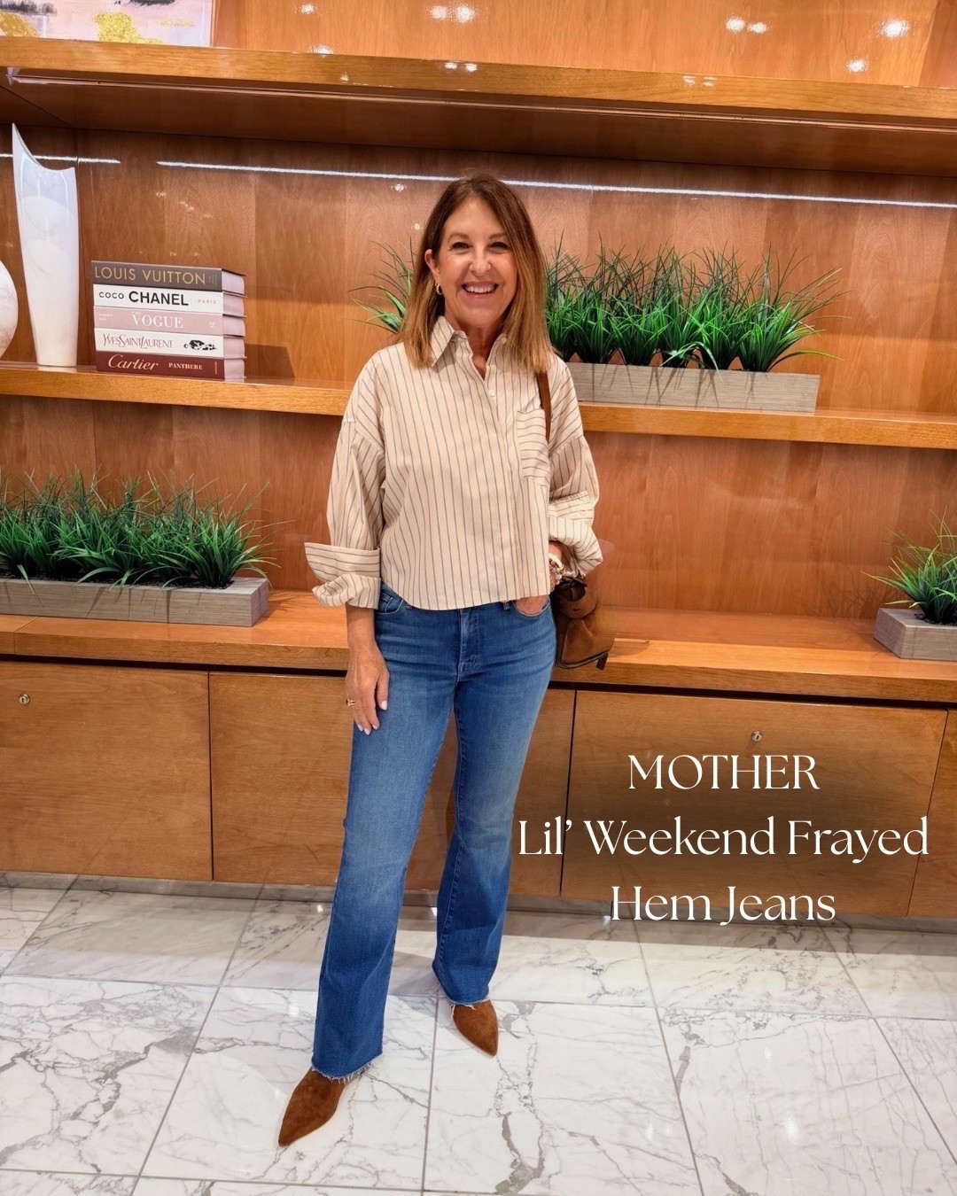Mother lil weekender whole look on sale at Nordstrom! 
Plus the regular weekender- fits tts. 
I went up a size in the lil weekender.

#LTKootd #LTKSeasonal #LTKSaleAlert