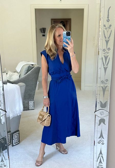 Gorgeous cobalt blue midi dress from Brochu Walker
Perfect for special events for date night

It’s true to size. I am wearing. XS and I am 5‘2” tall for a reference.

#LTKOver40 #LTKSeasonal #LTKStyleTip