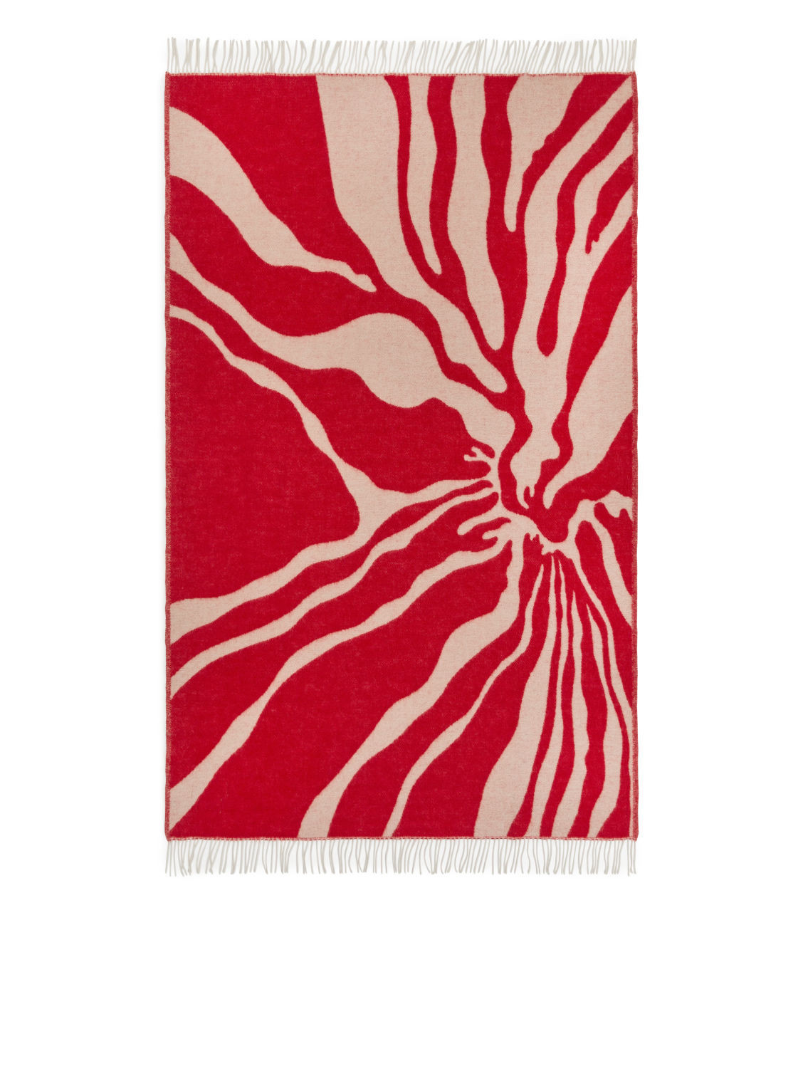 Klippan Wool Blanket - Red | ARKET (US&UK)