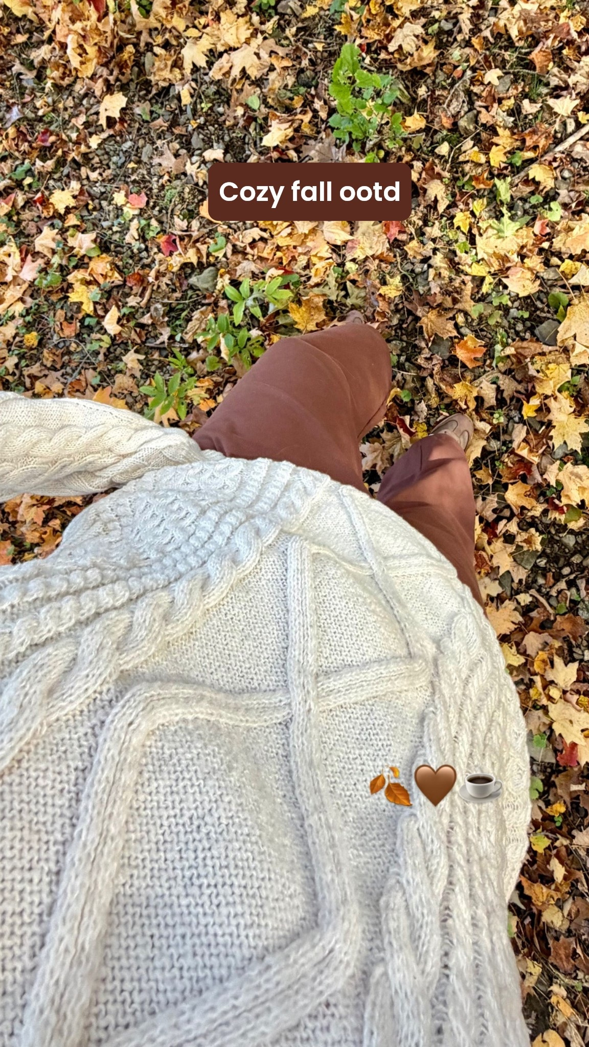 Comfy cozy and easy fall outfit! Sweater from Amazon is such good quality and so cute 

Fall outfit, cozy outfit, Amazon sweater, brown outfit, neutral outfit 

#LTKStyleTip #LTKSeasonal #LTKFindsUnder100