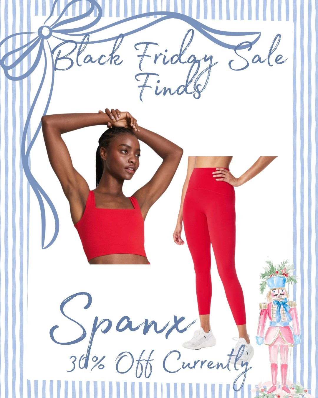 🔥 BLACK FRIDAY STEAL 🔥
Spanx Active is 30% off and these leggings + matching bra are truly next-level. Sculpting, smoothing, and so comfy you’ll actually want to work out… or just look cute running errands. 😉
Stock up now before sizes disappear!

#SpanxPartner #LTKActive #LTKSaleAlert #BlackFridayDeals #SpanxStyle #AthleisureEdit #LTKFit #30OffSpanx

#LTKHoliday #LTKCyberWeek #LTKGiftGuide
